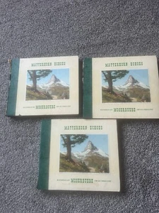 MOSERBUEBE Matterhorn Echoes Set Of 3/15 78RPM Swiss Yodelers Albums Antique - Picture 1 of 23
