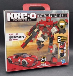 NEW Transformers KRE-O Sideswipe 220 Pieces Complete Unopened Set 31771 2 IN 1 - Picture 1 of 5
