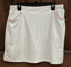 RUBIN RD. Damen-Skort weiß Größe Medium Taschen Stretch-Pull-On gebraucht, in einwandfreiem Zustand - Bild 1 von 7