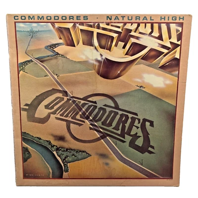 COMMODORES NATURAL HIGH M7-902R1 LP VINYL RECORD - estate find - Bild 1 von 4