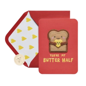 Papyrus (Funny) Valentine's Day Card "You're My Butter Half" - Picture 1 of 4