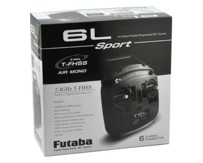 Futaba 6L Sport 6-Channel TFHSS T-FHSS RC Airplane Radio System FUTK5000 - Image 1 of 4