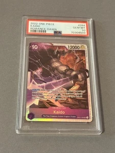 2022 One Piece CCG Kaido Romance Dawn Holo PSA 10 GEM MINT #094 sp OP01-094 - Picture 1 of 3