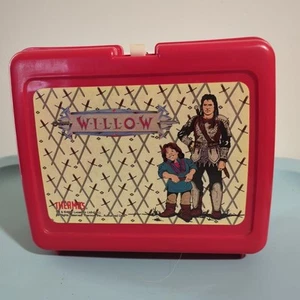 Vintage 1988 Willow Movie Plastic Lunchbox with Thermos (Never Used) New - Picture 1 of 10