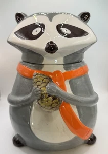 Tarro de galletas mapache Meritage criaturas del bosque - Imagen 1 de 7