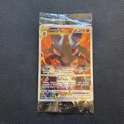 Carta Pokemon Lucario Vastro SEALED SWSH291 Zenit Regale PROMO Pack Fresh NM - Immagine 1 di 4