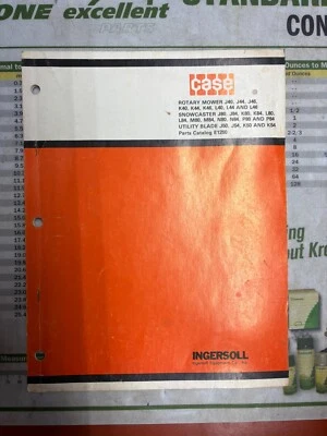 Case Rotary Mower/ Snowcaster/ Utility Blade Parts Catalog E1250 - Image 1 of 3