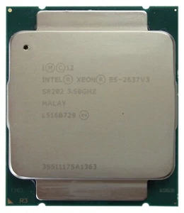 CPU XEON Quad Core 3.5 GHZ E5-2637 v3 SR202 LGA 2011-3 RX2540 TX2560 M1 distribuidor - Imagen 1 de 1