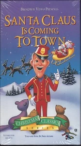 Santa Claus Is Coming To Town - The Original Holiday TV Classic (VHS, 1993) NEW - Picture 1 of 2