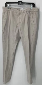 Dondup mens light gray Corduroy pants sz 34 - Picture 1 of 5