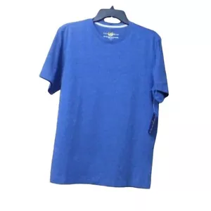 T-shirt Club Room, magliette equipaggio erica blu maniche corte, piccole - Foto 1 di 7