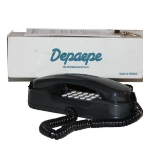 Téléphone mural DEPAEPE HD 2000 avec clavier anthra vintage - Photo 1/6