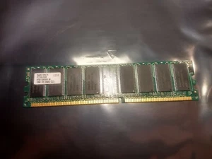 128MB Hynix DDR RAM PC2100U-25330 266MHz CL2.5 184-Pin Dimm HYMD116645A8-H AA - Picture 1 of 3