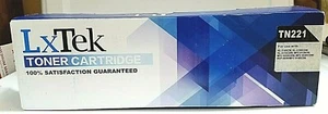 CARTUCCIA TONER LXTEK NERO TN221 NUOVA CON SCATOLA VEDI FOTO - Foto 1 di 6