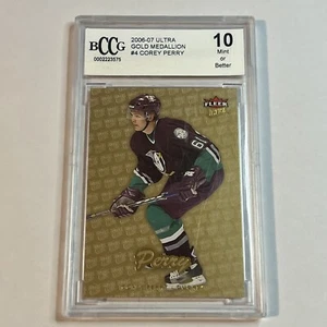 2006-07 Ultra Gold Medallion #4 Corey Perry Grade 10 mint - Picture 1 of 2