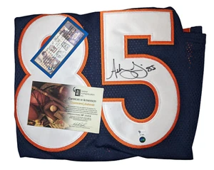 Rare ASHLEY LELIE Signed Football Jersey Sewn Denver Broncos Hawaii Sz XXL w/COA - Picture 1 of 19