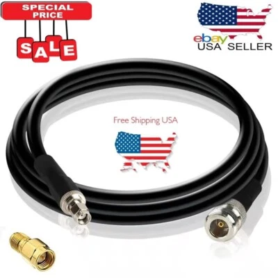 3.3FT Low Loss 400 grade cable for RAK Nebra Bobcat Helium Hotspot Miner Antenna