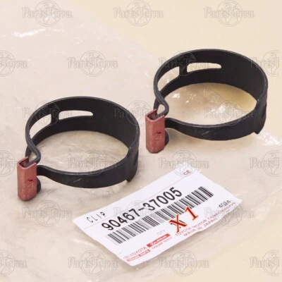 Abrazadera de manguera de salida de radiador genuina OEM Toyota 4Runner Camry RX300 90467-37005 x2 Foto 1 de 4