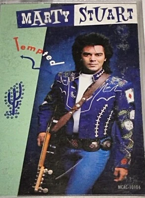 Marty Stuart Tempted Country Music Album Cassette 1S15 - Image 1 of 4