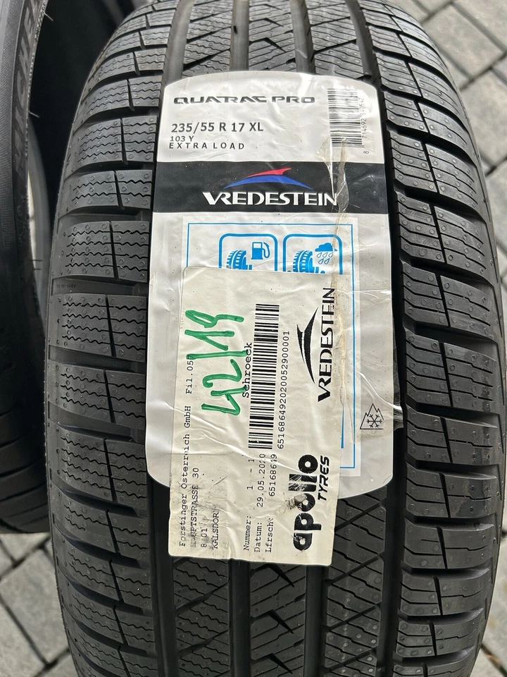 sommerreifen Vredestein Quatrac Pro 235/55r17 XL 103y - Bild 1 von 1