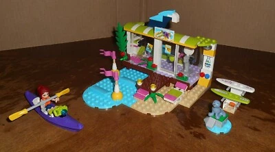 LOTE SET LEGO FRIENDS BEACH BUGGY 41010 SALVAVIDAS 41028 HEARTLAKE SURF SHOP 41315 Foto 1 de 4