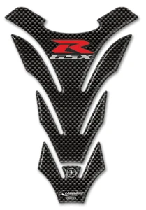 PARASERBATOIO ADESIVI 3D SUZUKI PROTEZIONE SERBATOIO per MOTO GSXR GSX-R Carbon - Foto 1 di 1