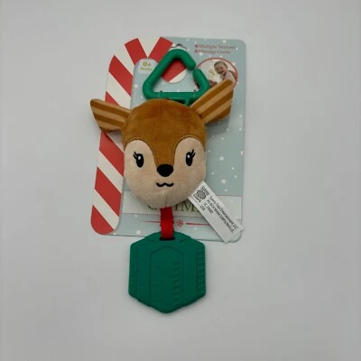 Sunny Days Bebé Niño Pequeño Navidad RENO Carillón Mordedor Bebé Juguete Multi Texturas Foto 1 de 2
