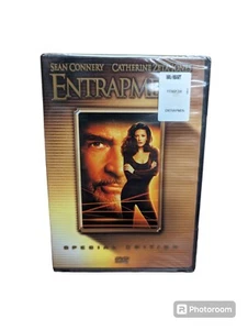 ENTRAPMENT DVD New Sean Connery SEALED Special Edition Catherine Zeta-Jones 2000 - Foto 1 di 7