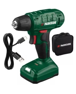 Trapano avvitatore ricaricabile PARKSIDE con Batteria integrata 12V COMPLETO - Foto 1 di 8