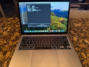 Apple MacBook Air 13 in 2020 Space Gray/Apple M1 3.2 GHz, 256 GB 8 GB 8-Core - Picture 1 of 5