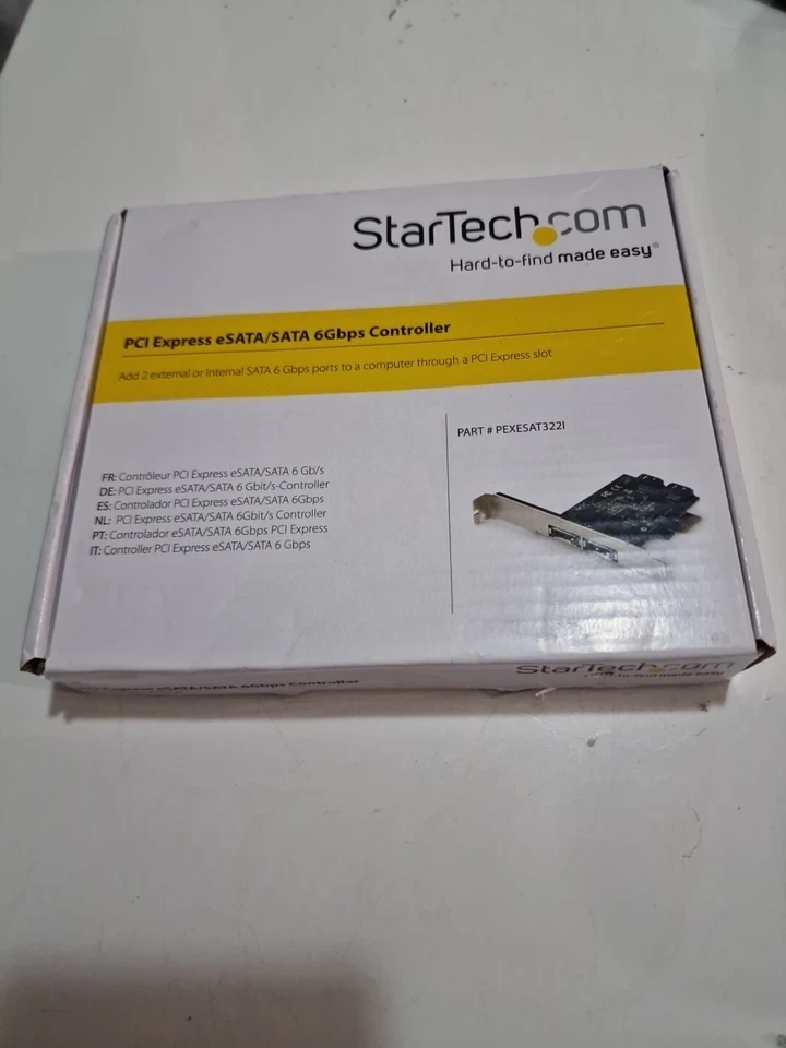 Startech.Com PCI EXPRESS  ESata/sata 6GBPS Controller  - Image 1 of 4