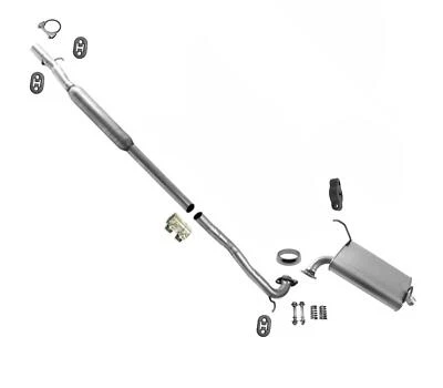 Sistema de tubo de escape silenciador compatible con tracción total 04-2011 Mitsubishi Endeavor AWD Foto 1 de 4