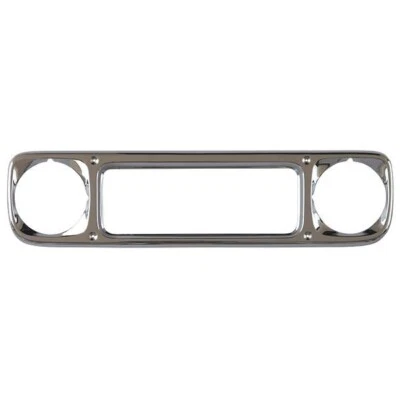 Grelha de radiador frontal OEM Toyota Land Cruiser FJ40 FJ45 BJ40 nova cromada OEM - Imagem 1 de 2