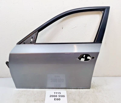 ✅ 04-10 OEM BMW E60 528 550 M5 Front Left Driver Side Door Shell Space Gray A52 - Image 1 of 4