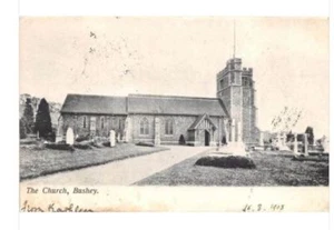 CPA ANGLETERRE THE CHURCH BUSHEY - Picture 1 of 1