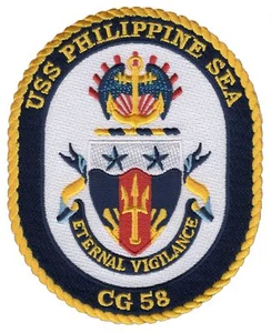 Parche USS Philippine Sea CG-58 - Imagen 1 de 6