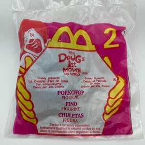 1999 DISNEY'S DOUG'S 1ST MOVIE MCDONALDS HAPPY MEAL TOYS PORKCHOP - Picture 1 of 2