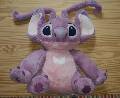 GRANDE Peluche ANGEL de LILO et STITCH Officielle Disney Euro Disney TBE 35 cm - Photo 1/4