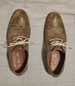 Ferro Aldo Men's Oxford Shoes, Classic Round Toe, Stitch Detailing-M Sz 11; Brn - Picture 1 of 3