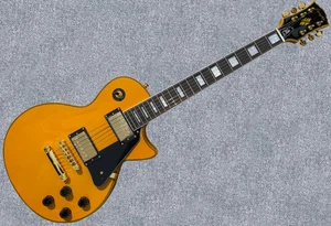 Firefly FFSPS LP Style Electric Guitar Yellow Mahogany Guitar Body and Neck - Picture 1 of 13
