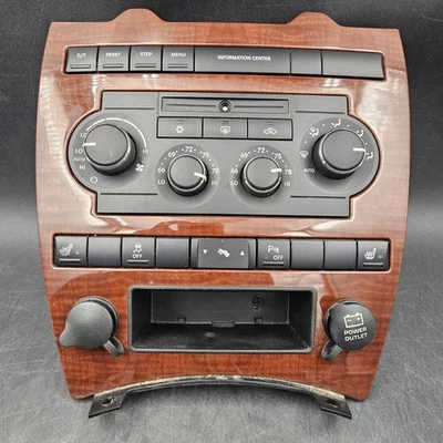 Jeep Cherokee Commander 2005-2007 calefacción aire acondicionado control bisel moldura OEM Foto 1 de 4