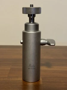 Vintage E. Leitz Wetzlar Ball Head Tripod Mount 14168 - Great Working Order!! - Picture 1 of 7