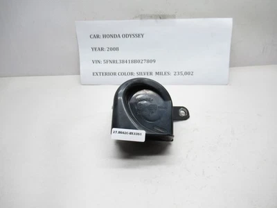 Honda Odyssey 2005-2008 tono tono bocina señal E358943 OEM Foto 1 de 4