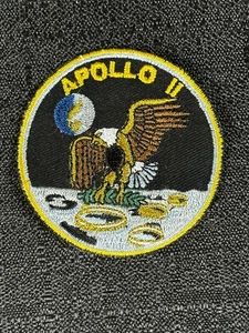 APOLLO 11 Vintage 4" Patch Lunar Mission Moon Kennedy Space Center NASA - Picture 1 of 3