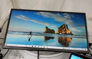 ACER B326HK 32" LCD Monitor GRADE C DVI HDMI DP SEE NOTES - Picture 1 of 8