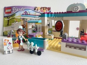 41085 LEGO Complete FRIENDS Vet Clinic with manual
