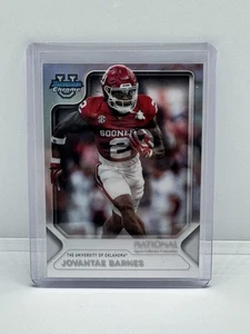 2025 Bowman U Chrome NSCC National Jovantae Barnes #FB-19 Oklahoma - Picture 1 of 2