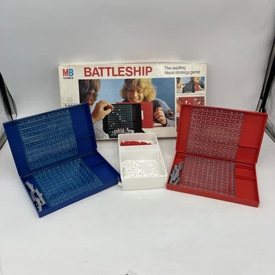 Vintage Battleship Game MB Games Complete 1983 Naval Strategy Complete - Image 1 of 4