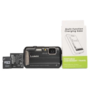 Panasonic LUMIX DMC-FT30 16.1MP Digital Camera - Black - FULLY FUNCTIONAL - Picture 1 of 7