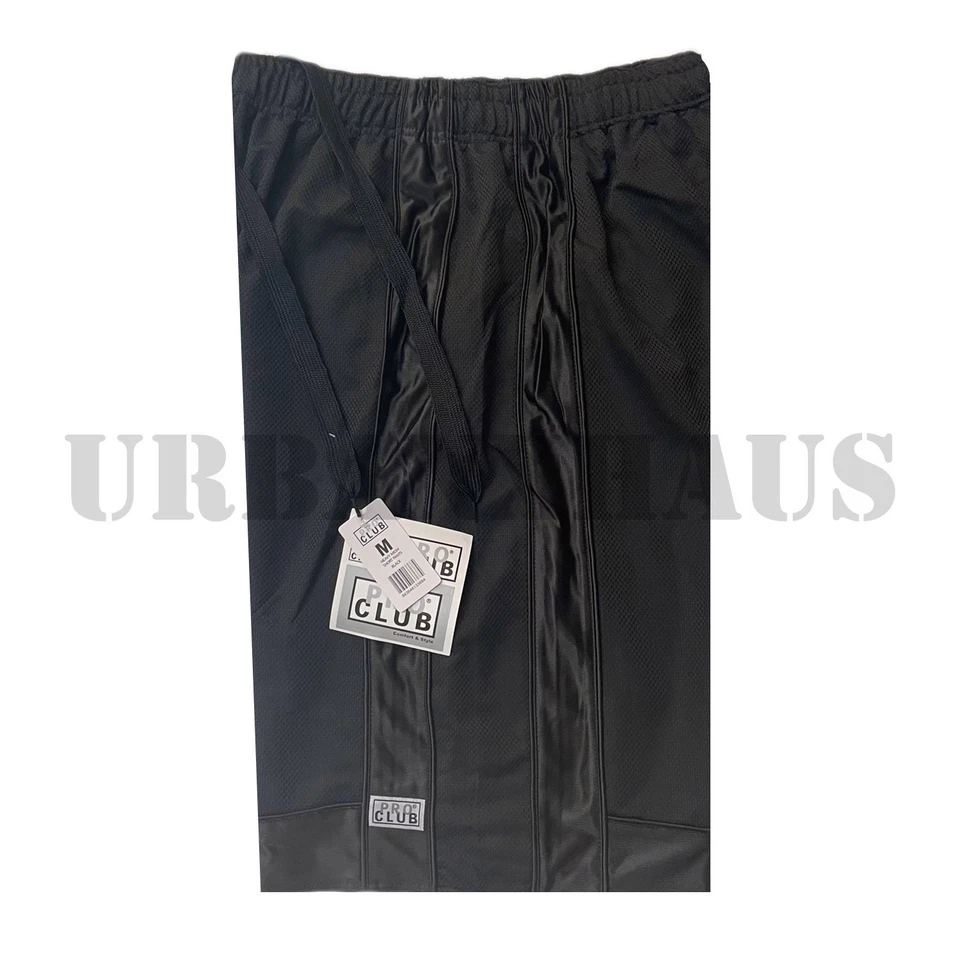 PANTALONES CORTOS DE BALONCESTO DE MALLA DE PESO PESADO PRO CLUB PARA HOMBRE (S-5XL) Foto 1 de 1